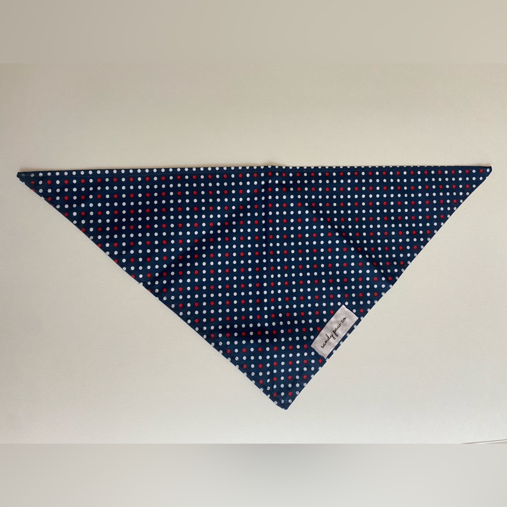Sandy Paw Co Handmade Dog Bandana *Fourth of July Print* - Multiple Sizes